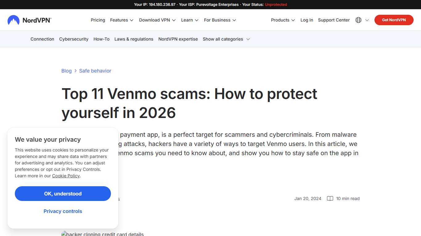 How to avoid Venmo scams in 2026 NordVPN